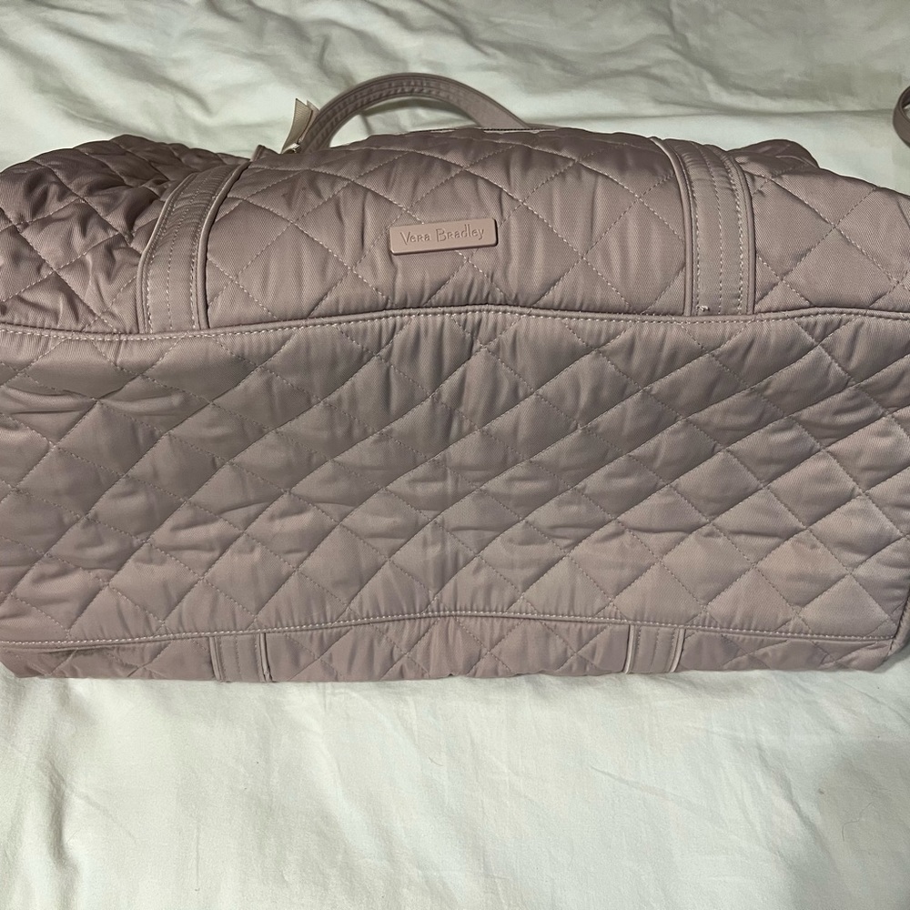 Vera Bradley mauve perfomance twill medium duffel bag - Picture 5 of 6